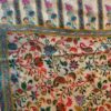 SKIN COLOR FLOWER PATTERN KANI PASHMINA KASHMIRI SHAWL