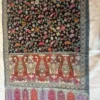 BLACK AMBIE WITH FLOWER PATTERN EMBROIDERED