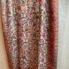 BEIGE COLOR MAHROON FLOWER KANI