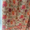 JAAL SKIN COLOR EMBROIDERED PASHMINA KASHMIRI SHAWL