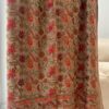 JAAL SKIN COLOR EMBROIDERED PASHMINA KASHMIRI SHAWL
